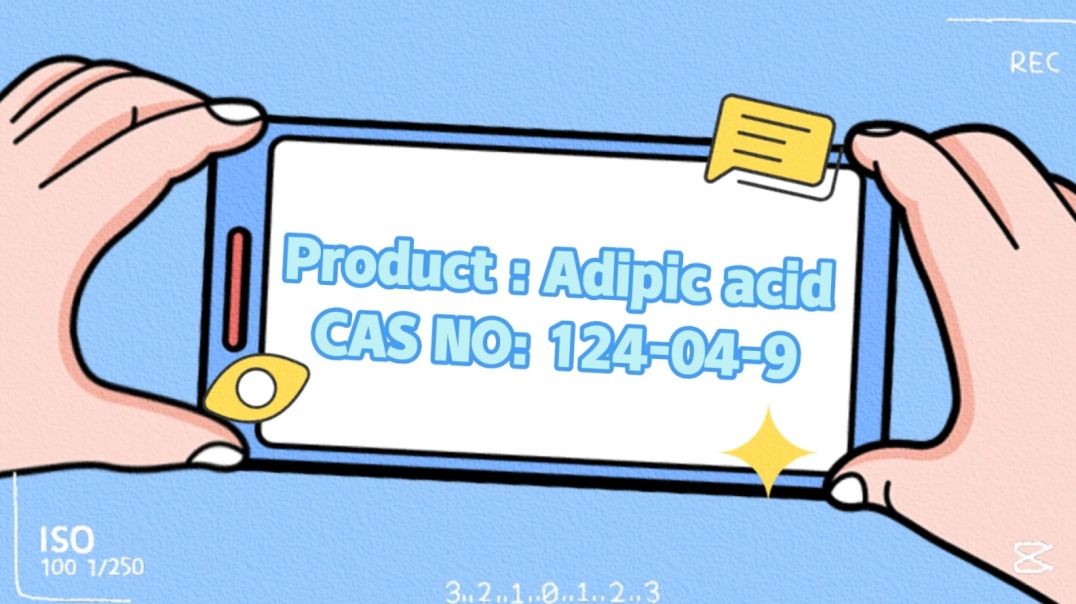 ⁣Factory Supply Food Grade Acidity Regulator Adipic Acid CAS 124-04-9 for PU Polyurethane